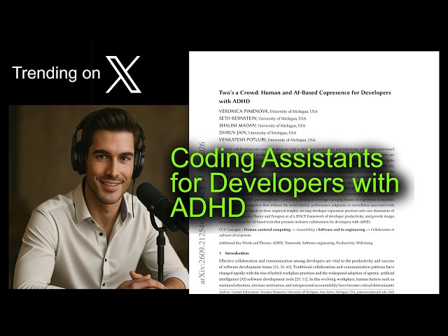 Coding Assistants for Developers with ADHD