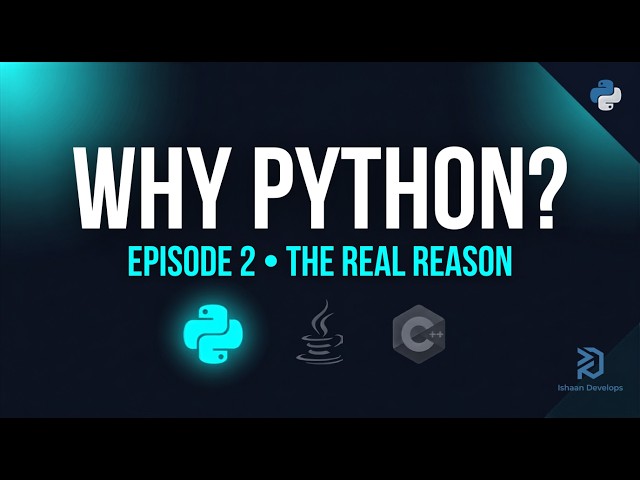 Python 101 Ep. 2 — The Real Story Behind Why Python Exists