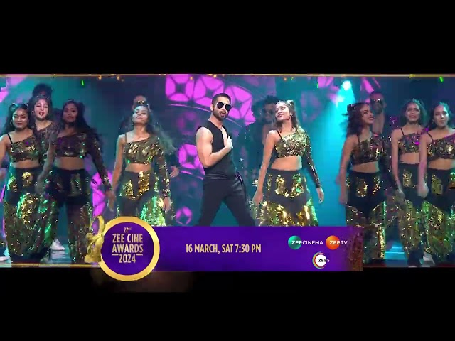 Groove with Shahid Kapoor | Zee Cine Awards 2024 | Sat, March 16th 7:30 PM | Zee Cinema & Zee TV