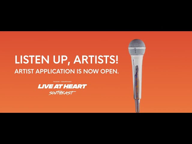 Live at Heart Southeast 2022 - Artist Applications are open