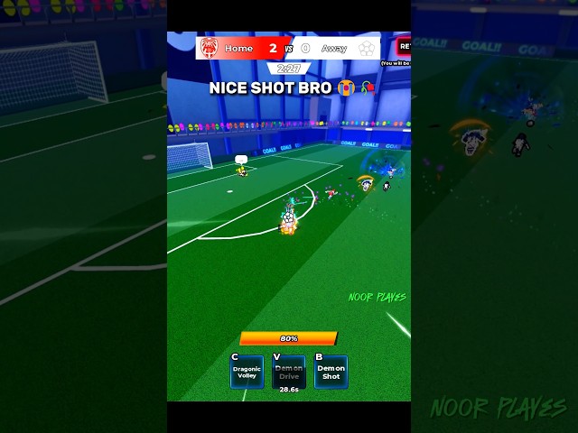 "I GOT IT" Nice Shot Bro 😭🥀 #bluelock #bluelockrivals #blr #robloxshorts