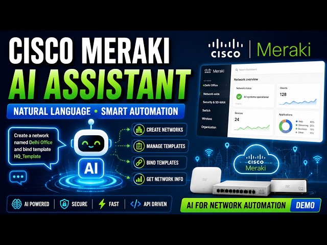 Build AI-Powered Cisco Meraki Assistant Using Python | OpenAI  #python  #ai #iShowSpeed #CelineDept