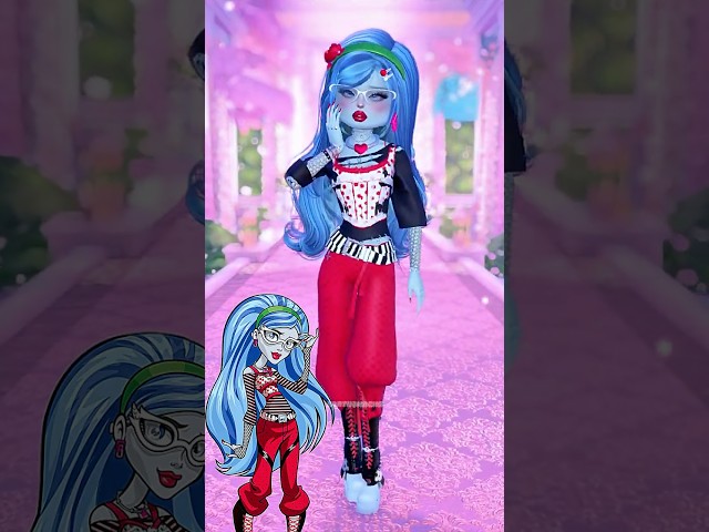 Recreating Ghoulia in DTI || #dresstoimpress #dti #roblox #dresstoimpressroblox #roblox #monsterhigh