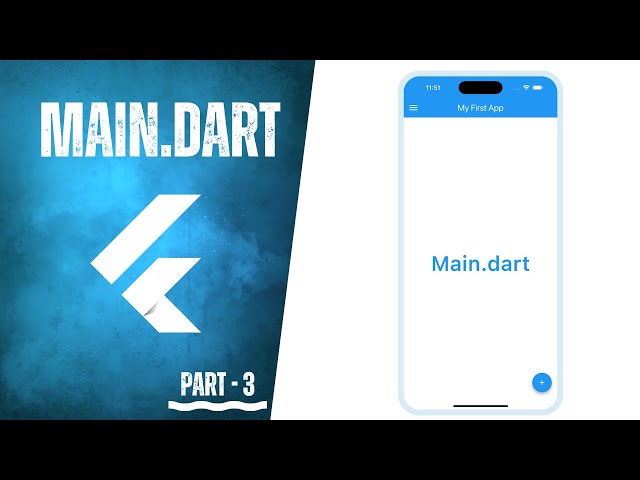 Flutter main.dart Full Explained | 5 Things Beginners Miss | Part - 3
