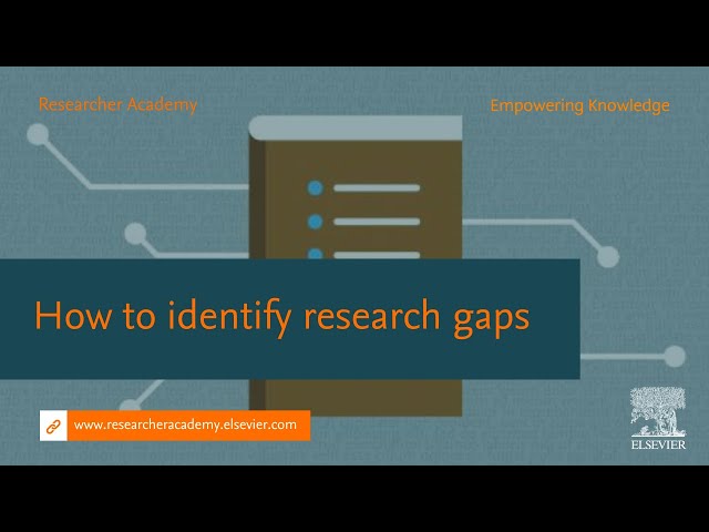 How to identify research gaps