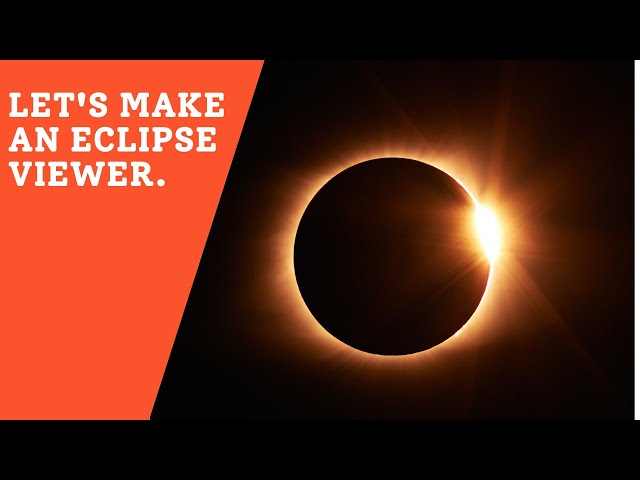 How to make a simple eclipse viewer