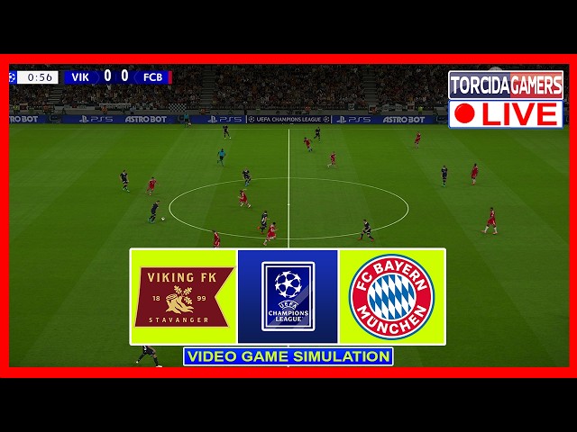Viking vs Bayern München | UEFA Champions League 2026/27 | Match Today Simulation