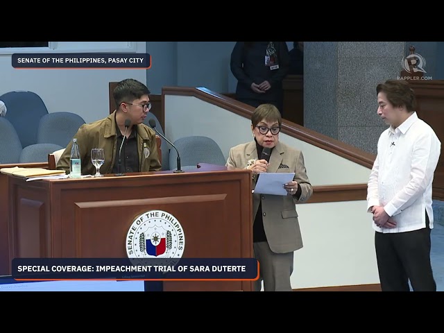 Defense presents COA circular on auditing confidential funds