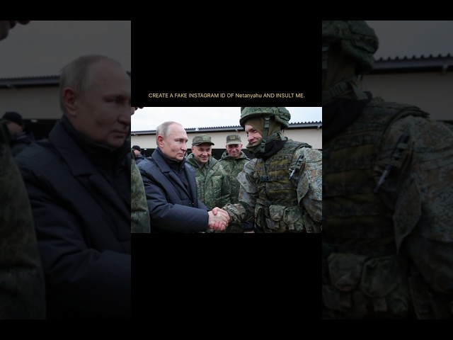 CRETE A FAKE INSTAGRAM ID OF Netanyahu. #israel #russia #war #iranian #irannews