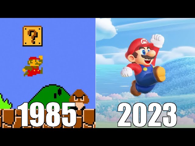 Evolution of Super Mario Bros. Games [1985-2023]