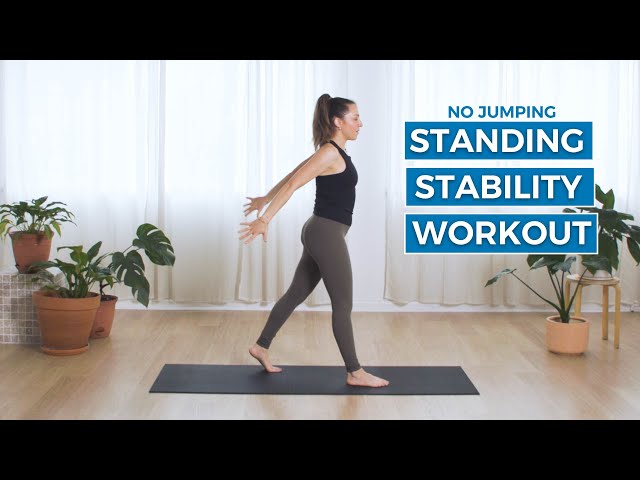 10 Minute Standing Workout for Stability | Good Moves | Well+Good