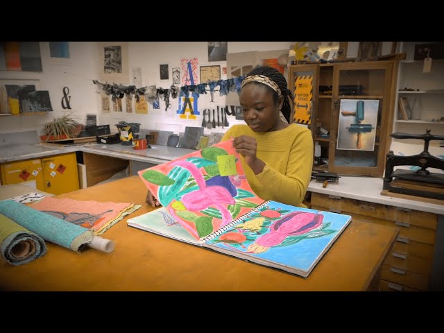 Jessica's student story (Fashion and Textiles)