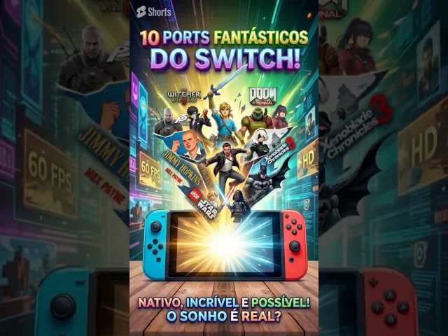 10 impossible ports on Switch part 2 #switch #games #nintendo #gta #steam