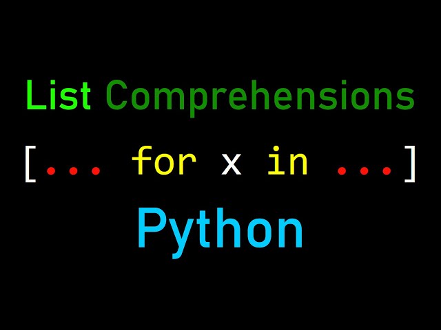 Best feature of Python | List Comprehensions