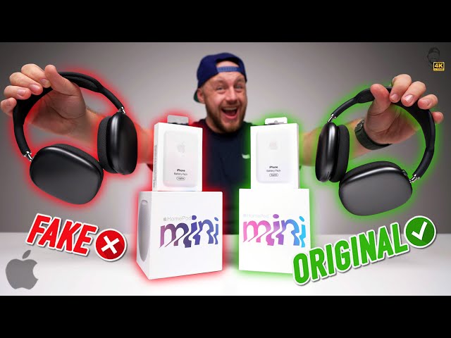 ❌ FAKE Apple Produkty z AliExpressu vs. ORIGINAL: HomePod mini, MagSafe & AirPods Max!
