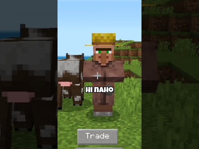 world without villager 😱