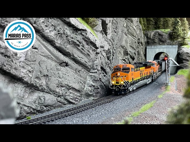 Layout Update 76: New locomotive and tree repair