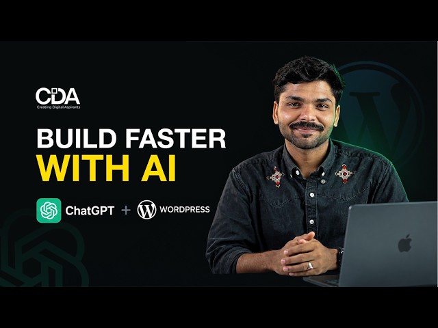Build a Website Using ChatGPT AI | WordPress & Elementor Tutorial
