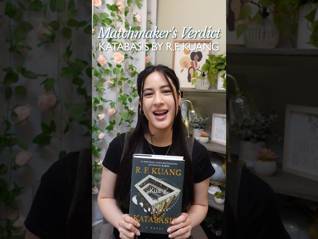 🥰 Matchmaker’s Verdict: 🖤🍎 Dark Academia Fantasy Edition - Katabasis by R.F. Kuang