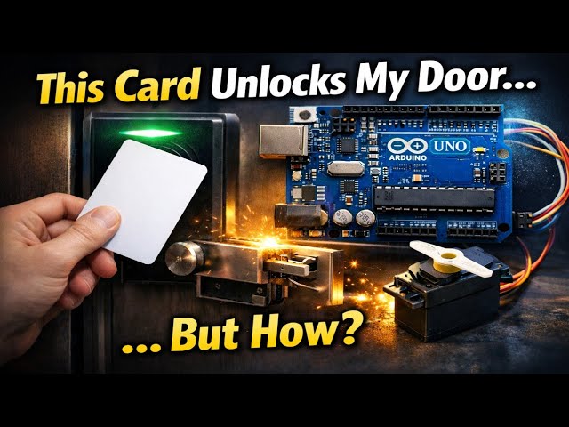 I Replaced My Lock With an RFID Card Reader