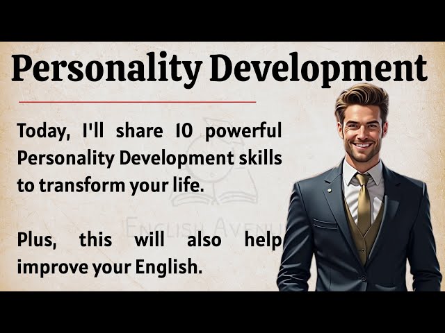 Personality development: 10 Powerful Skills to Transform Your Life || Improve Your English ✅ || ESL