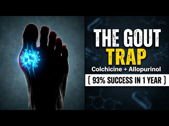 The Complete Science of Gout: Colchicine, Allopurinol & the NLRP3 Inflammasome Explained