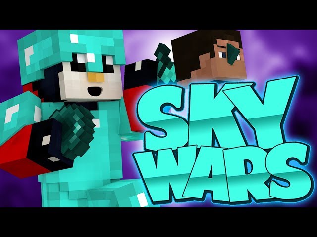 THE SWORD WITH WIRES LOOKS TOO OP! - Minecraft SKY WARS
