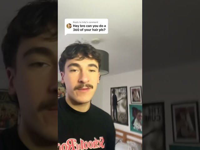 A 360 of my mullet to show your barber