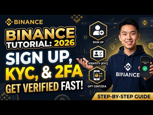 Binance Sign Up Tutorial for Beginners | How to Create a Binance Account