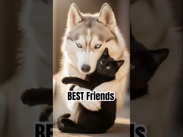 This Cat and Dog Are BEST Friends