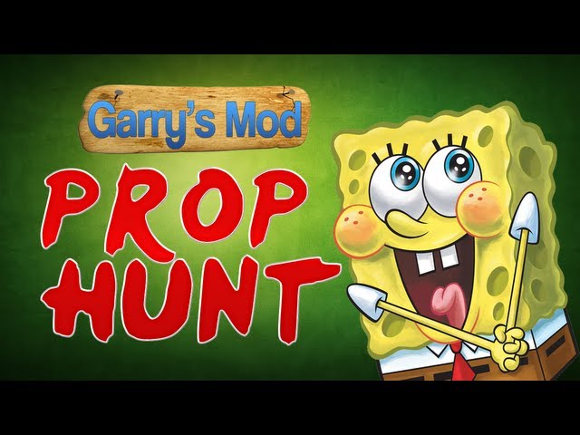 Spongebob Square-Pants FUN! (PROP HUNT w/ Vanoss, Mini and Racingcatz)
