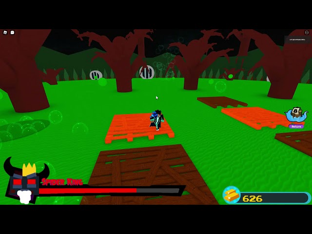 Roblox: a Build for Treasure Vs. Spider Kyrant Boss Battle