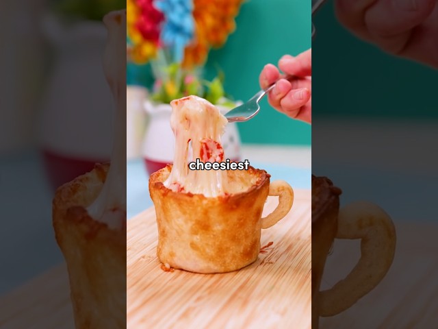 Trying to make the perfect pizza cup! 🍕