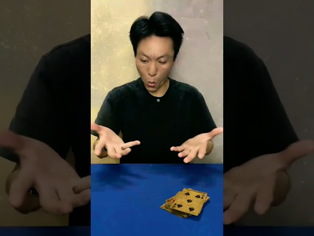 card magic trick disappearing 5 #shorts #magic #tutorial #trending #funny #viral #youtubeshorts