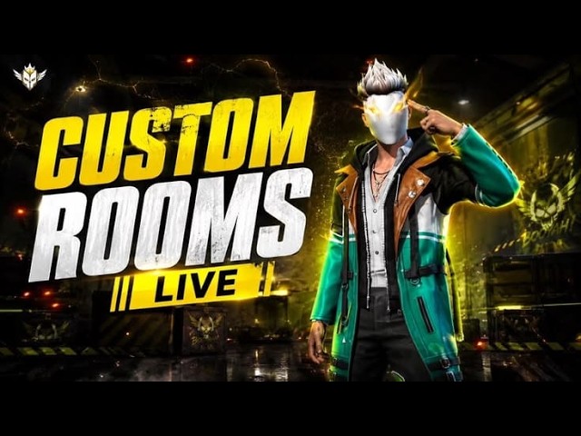🔥 FREE FIRE CUSTOM ROOM LIVE 🔥 | 1v1 + CS HEADSHOT | JOIN NOW ⚡