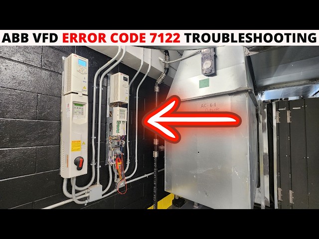 HVAC: ABB VFD Error 7122 Troubleshooting & Repair (ABB Error Code 7122 - Motor Overload Diagnostics)