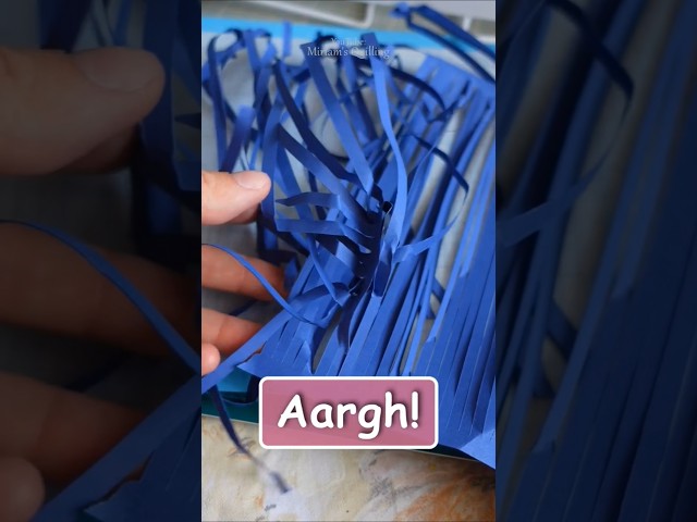 Cutting Paper Strips