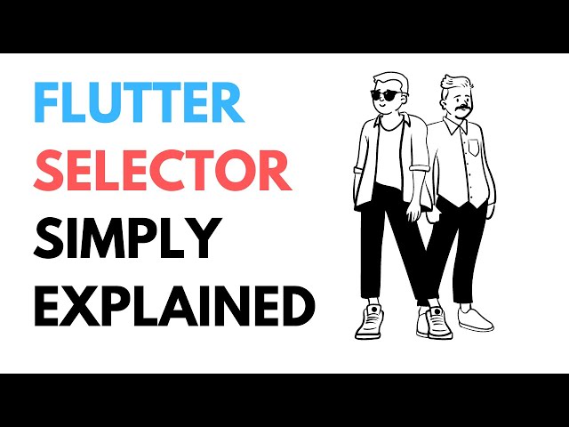 Flutter Selector vs Consumer.  What's the difference?
