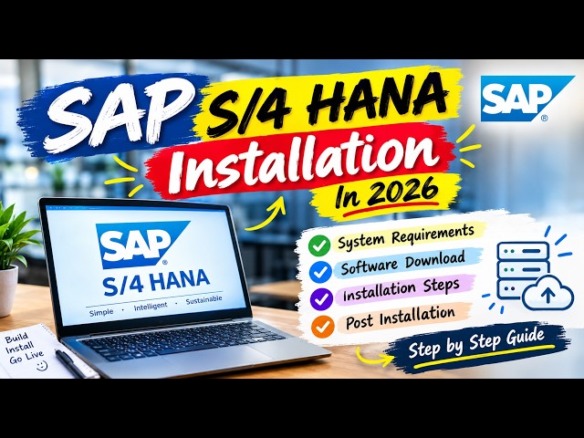 How to Download SAP S/4 HANA  in 2026 | SAP Installation | S/4Hana server | ECC// #SAP