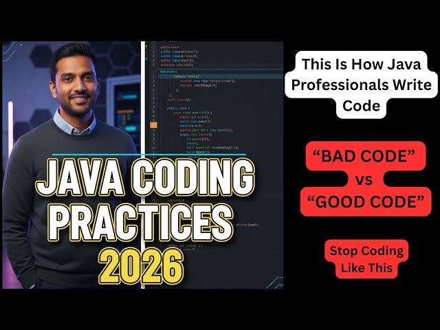 Java Coding Best Practices 2026 | Write Clean, Modern & Scalable Code | Senior & Junior Developers
