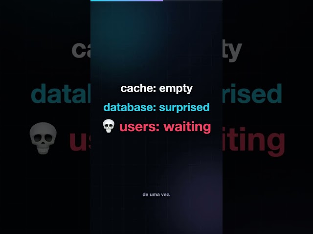 Every cache key expired at midnight. The database met 100k users at once. #sre