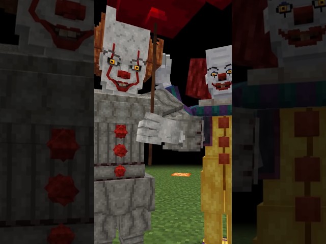 peppa pig vs pennywise #minecraft