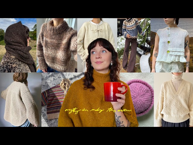 knit & crochet projects to make this AUTUMN (+ current WIPs)