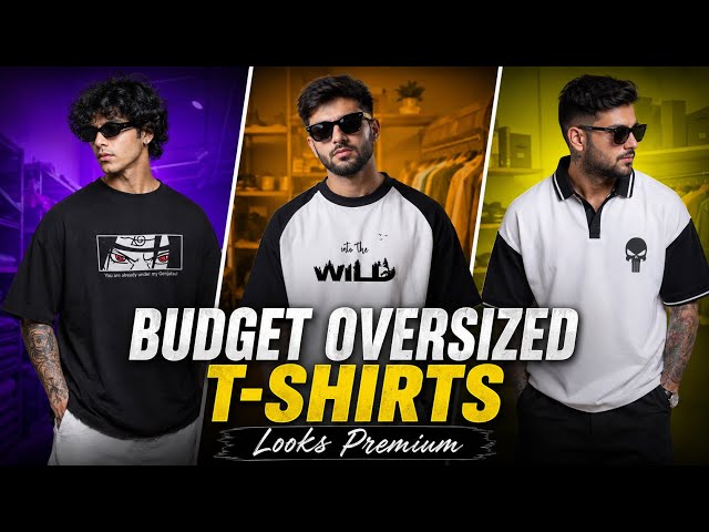Top 5 Oversized T-Shirts Every Boy Needs in 2026 😎