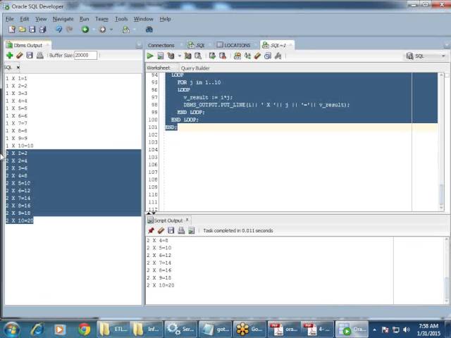PLSQL Control Structures