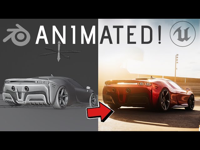 Tutorial: Exporting Animated Cars to Unreal 5 // Launch Control