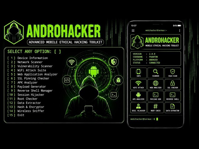 These Powerful Android Hacking Apps on Github That Can Turn Your Phone Into Hacking Supercomputer!