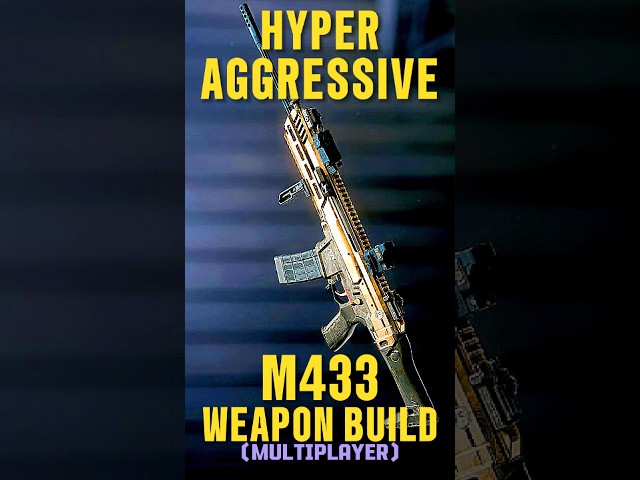 BATTLEFIELD WEAPON GUIDE | M433 | #BATTLEFIELD #BF6 #LowRecoil #FPS #Gaming