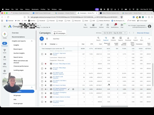 Inside A Real Plumbing Google Ad Account After 5 Failed Agencies
