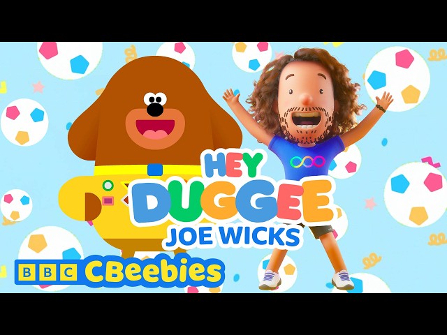 Get Moving with Joe Wicks and Hey Duggee | World Cup Warm Up For Kids | CBeebies 💪⚽